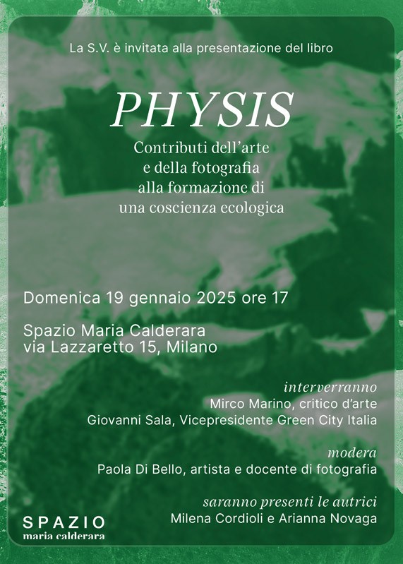 PHYSIS - Contributi dell'arte e della fotografia alla formazione di una coscienza ecologica