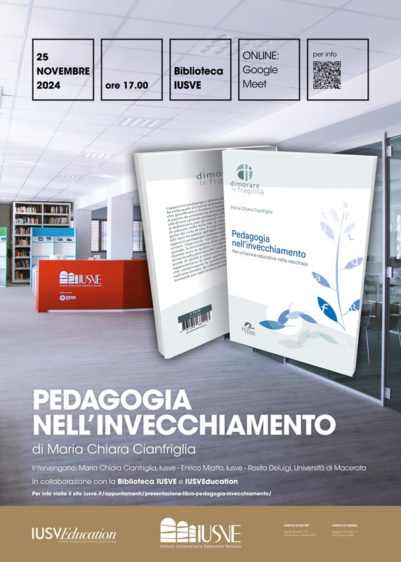 18 PEDAGOGIA NELL’INVECCHIAMENTO di Maria Chiara Cianfriglia - Biblioteca IUSVE